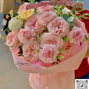 17072601 - bó hoa tone hồng