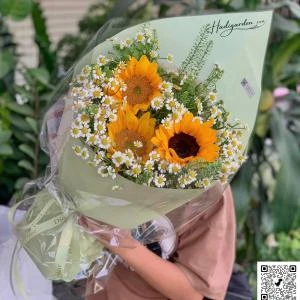 26042630 - bó hoa hướng dương tốt nghiệp