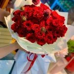 17072603 - bó hoa tone đỏ