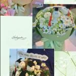 17072620 - bó hoa tone xanh mint tốt nghiệp