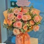 17072619 - bó hoa tốt nghiệp mix kèm gấu