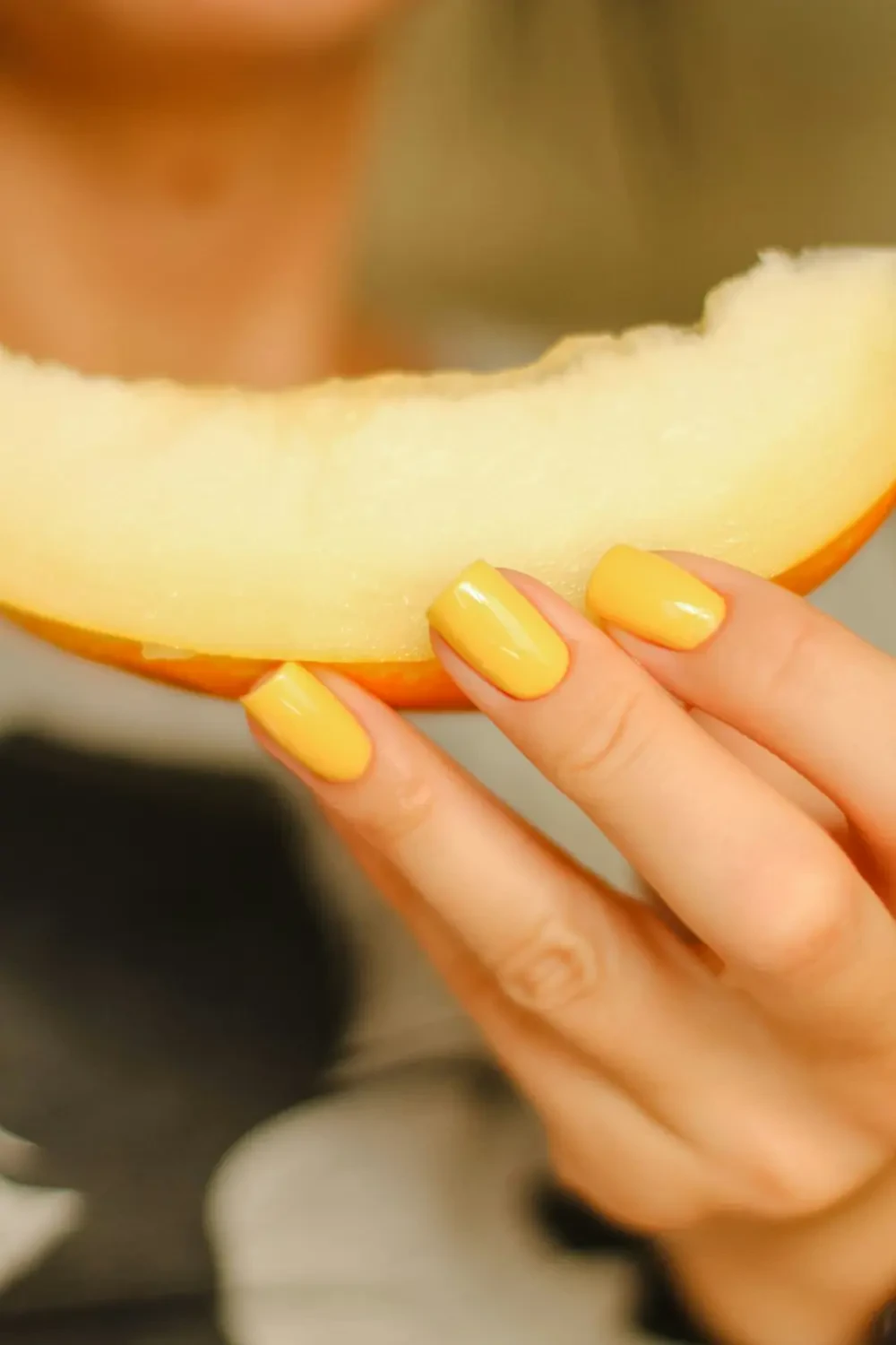 Dưa vàng tươi cắt lát