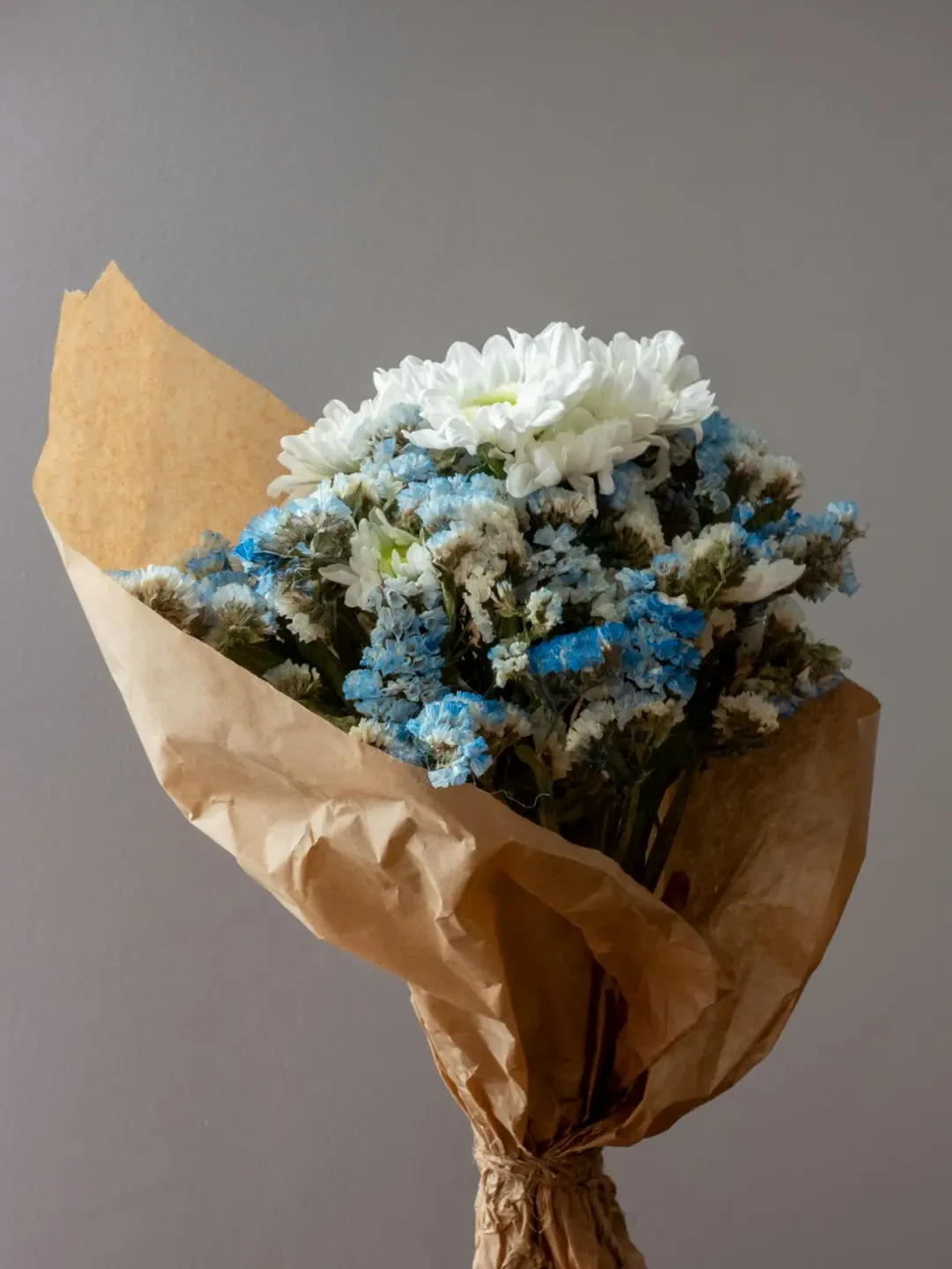 Bó hoa Thạch Thảo Trắng tinh tế