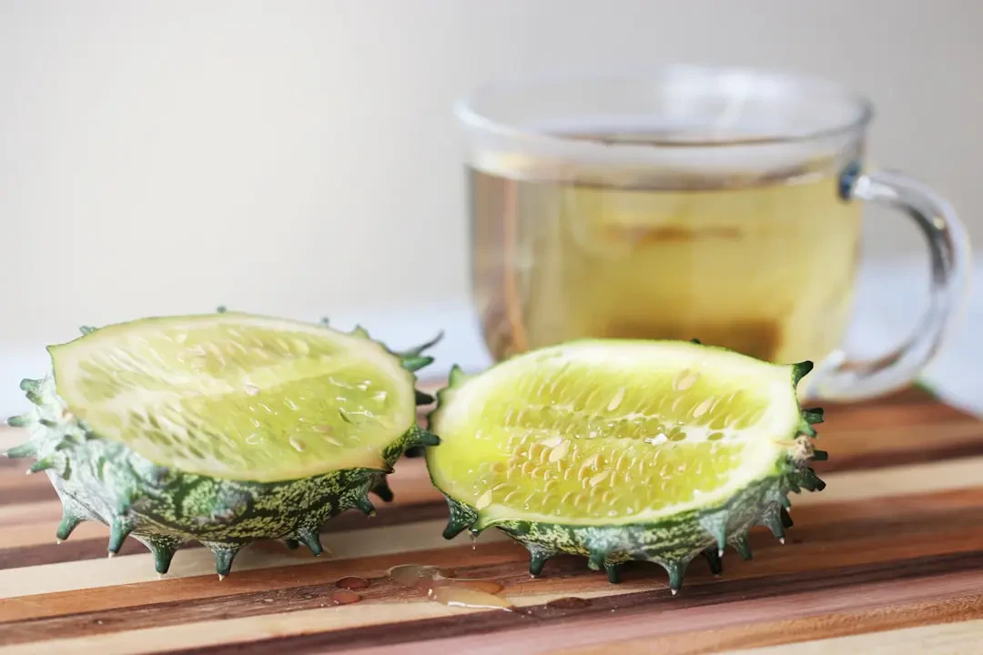 Horned Melon chín có màu vàng cam rực rỡ