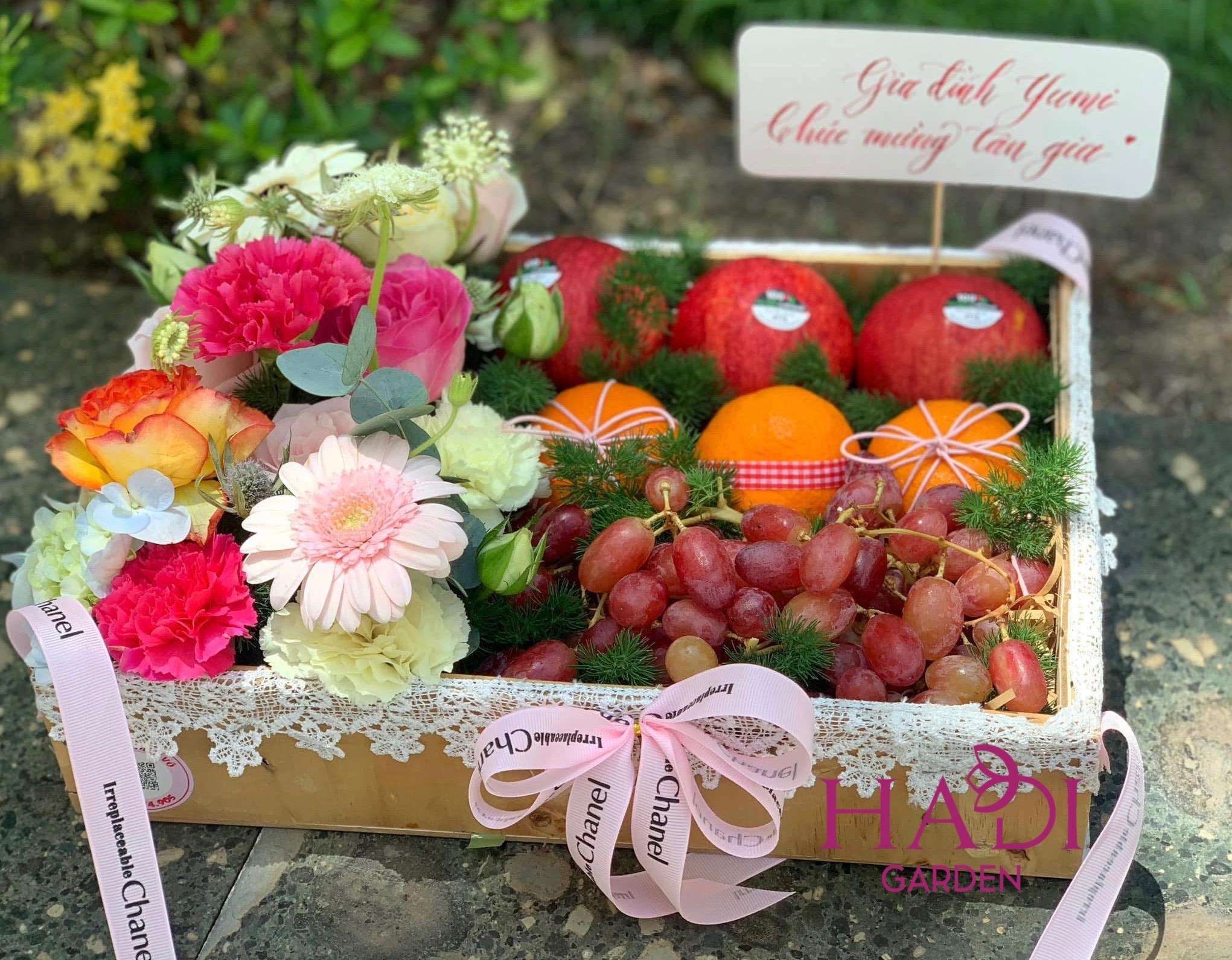 Giỏ trái cây mừng tân gia