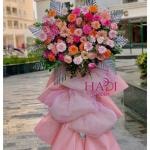 Kệ hoa khai trương, chúc mừng sang trọng