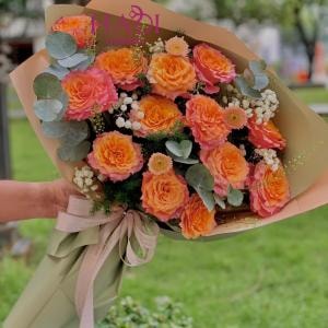 Bó Hoa Hồng Đỏ Tình Yêu Bất Tận